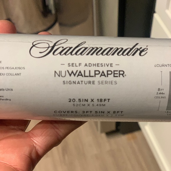 SCALAMADRE’ NUWALLPAPER, LEAPING CHEETAH. BUBBLEGUM PINK 5 ROLLS - Picture 9 of 15